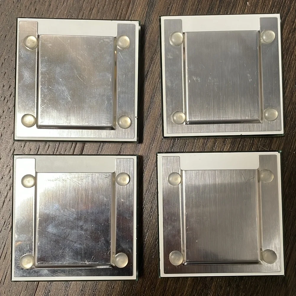 Crate&Barrel Photo Coaster Set